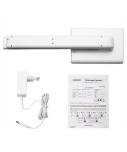 Alternative view of Lampa cu LED Cataleya, Port USB, Alb