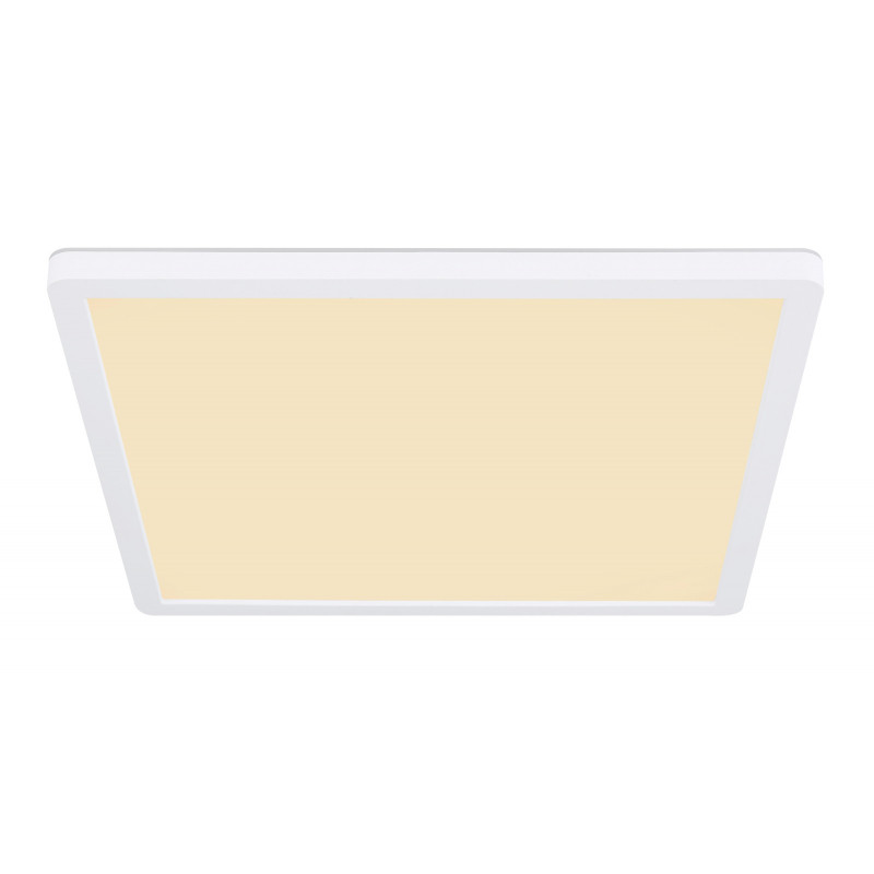 Plafoniera alba, satinat, opal, 1600lm, lumina calda (3000K), 41563-18W, Globo - imagine 4