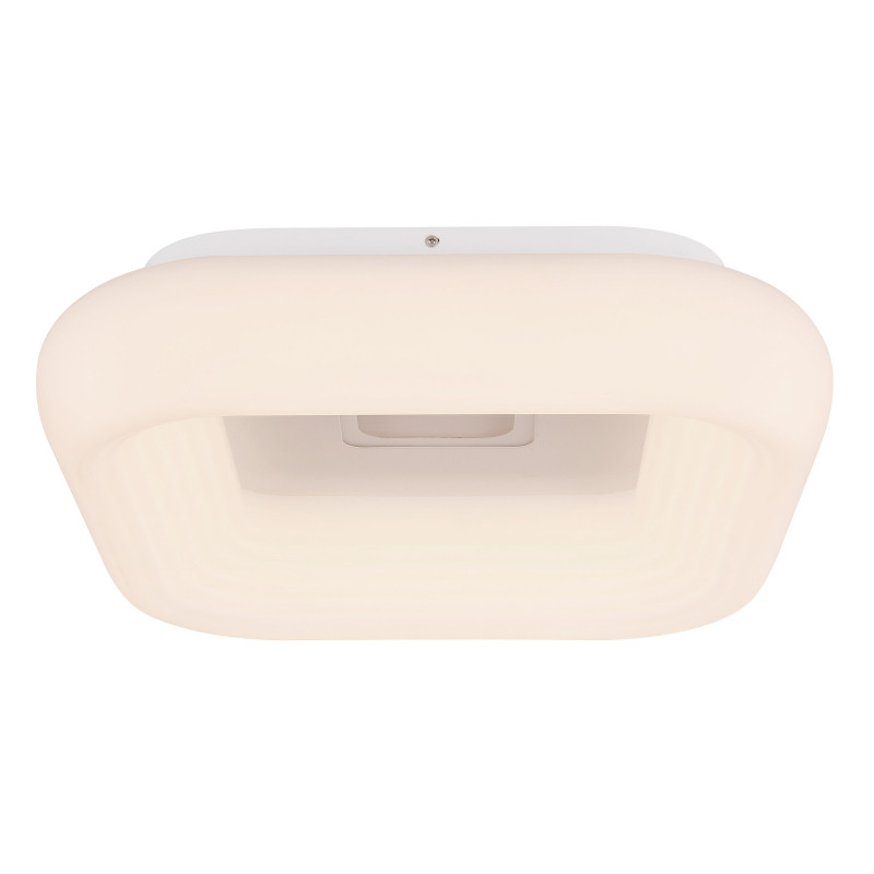 Plafoniera din metal alb, crom, cu telecomanda, 3800lm, temperatura de culoare ajutabila 3000-6000K, 41295-50, Globo - imagine 8