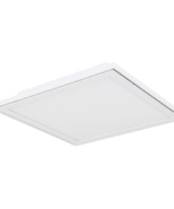 Alternative view of Plafoniera metal alb, cu telecomanda, 1200lm, temperatura de culoare ajustabila 2.700-6.500K, 48123D1, Globo