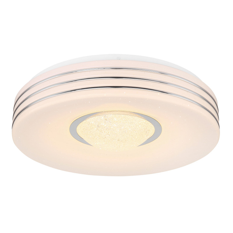 Plafoniera metal alb, cu telecomandă, 1660lm, temperatura de culoare ajustabila 3.000-4.000-6.000K, 41299-40, Globo - imagine 5