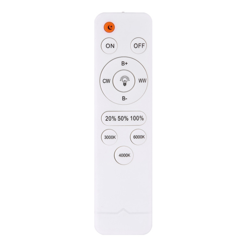 Plafoniera metal alb, cu telecomandă, 1660lm, temperatura de culoare ajustabila 3.000-4.000-6.000K, 41299-40, Globo - imagine 7
