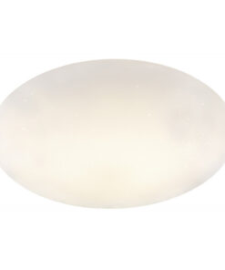 Plafoniera metal alb, cu telecomanda, 3000lm, temperatura de culoare ajustabila 3000 - 6500K, 48383-50, Globo