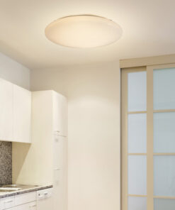 Alternative view of Plafoniera metal alb, cu telecomandă, 5000lm, temperatura de culoare ajustabila 3.000-6.500K, 48383-50RGBSH, Globo