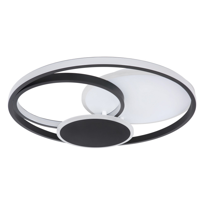 Plafoniera metal alb, negru, 2150lm, temperatura de culoare ajustabila 2.700-4000-6.000K, 48444-45, Globo - imagine 2