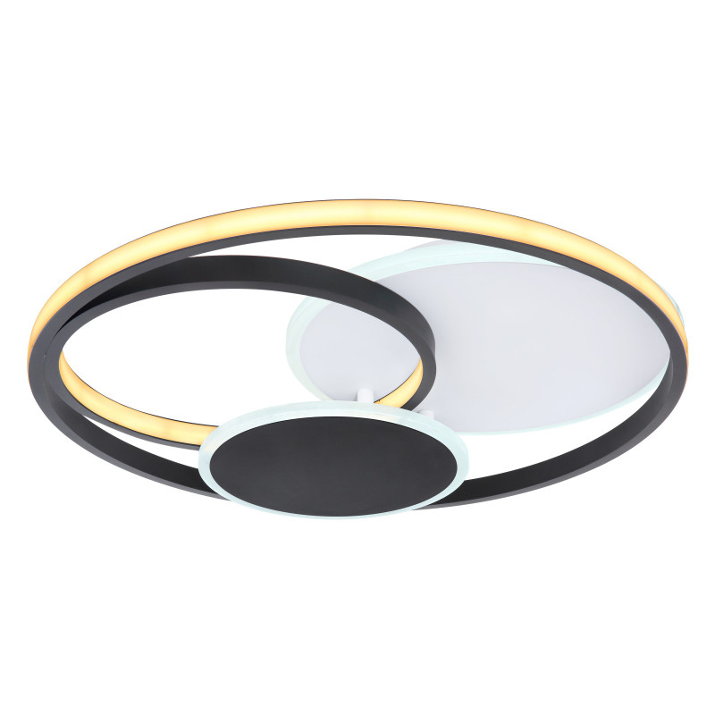 Plafoniera metal alb, negru, 2150lm, temperatura de culoare ajustabila 2.700-4000-6.000K, 48444-45, Globo - imagine 5