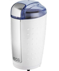 Rasnita de cafea ECG KM 110, 200 W, 80 g, culoare alb cu argintiu