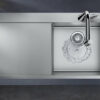 Chiuveta bucatarie Hansgrohe S715-F450 1045x510mm picurator stanga inox