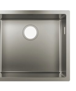 Chiuveta bucatarie Hansgrohe S719-U450 cu 1 cuva 500x450mm montare sub-blat inox