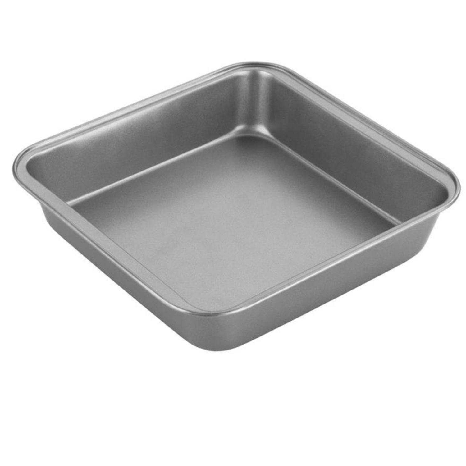 Tava cuptor-copt carne, legume, prajituri 20x20x4,5cm, non stick, acoperire Goldflon-Chef Aid - imagine 2