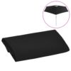 vidaXL Pânză de schimb umbrelă de soare de exterior, negru, 300 cm
