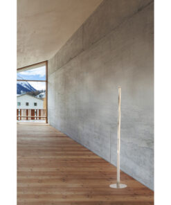 Alternative view of Lampadar nichel mat, cristale K5, folie cu efect de cristal, cablu 1.8m , întrerupător, 1680lm, lumina calda (3000K), 67004-24S, Globo