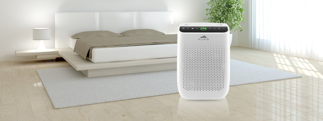 Purificator de aer ETA Puris 3569, 400 m3/h, 46.2W, ionizare, senzor de calitate a aerului, HEPA carbon - imagine 2