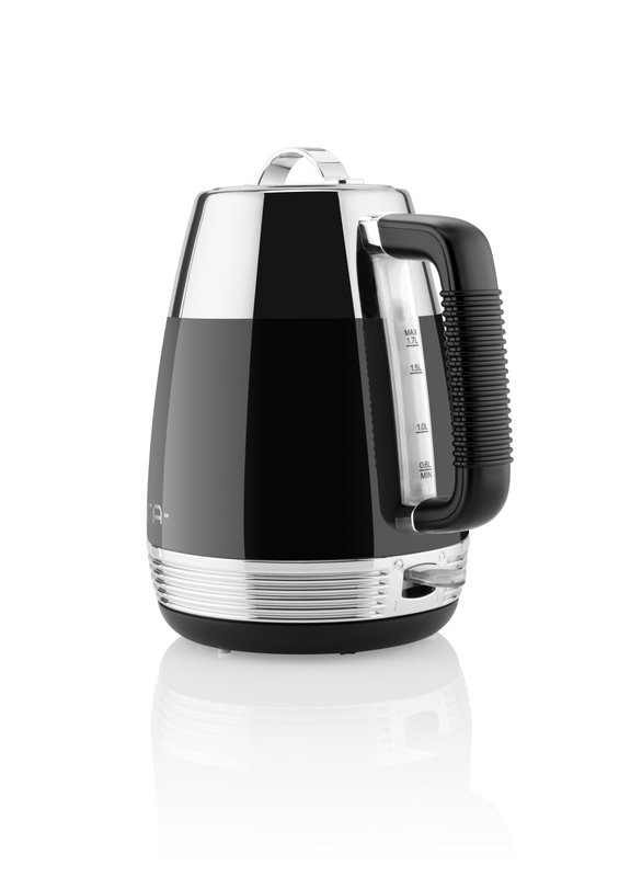 Cana electrica fierbator ETA Storio 918620, 2150 W, 1.7 L, otel inoxidabil, design retro, negru - imagine 6
