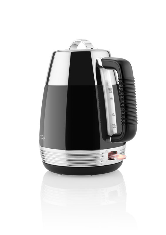 Cana electrica fierbator ETA Storio 918620, 2150 W, 1.7 L, otel inoxidabil, design retro, negru - imagine 7