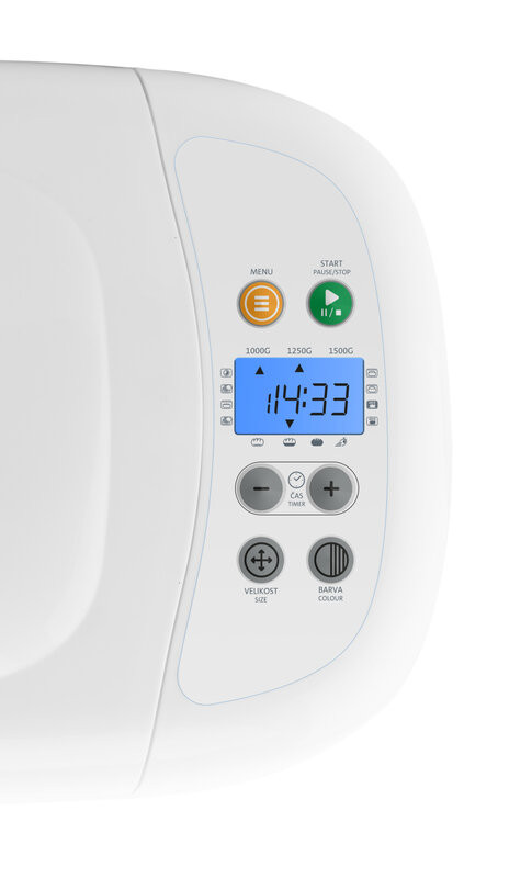 Masina de facut paine ETA 2149 Harmony II, 850W, 12 programe, capacitate 1,5 kg, alb - imagine 9