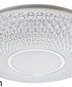 Plafoniera Aspen LED, metal, aluminiu slefuit, 3476 lm, temperatura de culoare variabila (3000-6500K), 1518, Rabalux