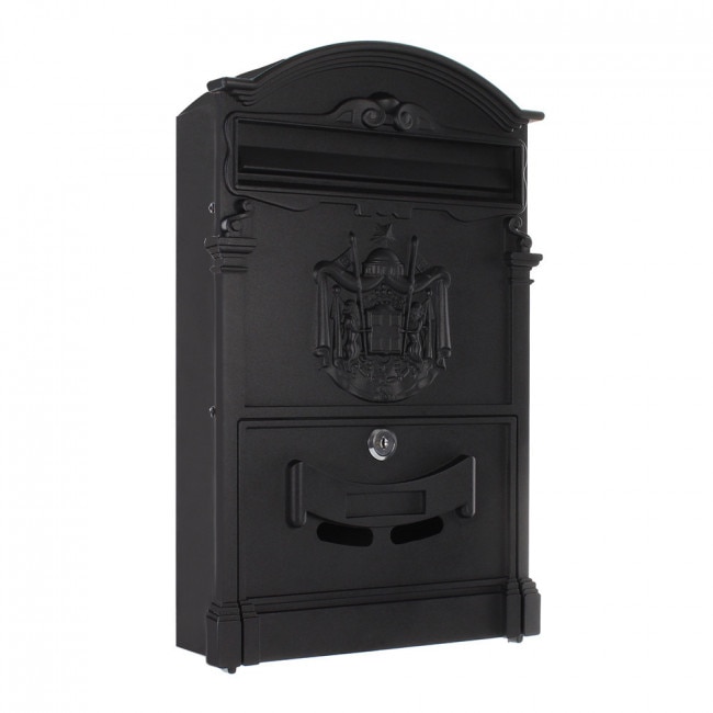 Cutie postala ASHFORD negru 410x260x90 mm