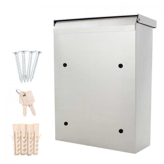 Cutie postala Brighton inox 400 X 310 X 135 mm - imagine 2