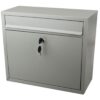 Cutie postala, Evotools, 360x310x150 mm, 2 chei, pentru interior, gri