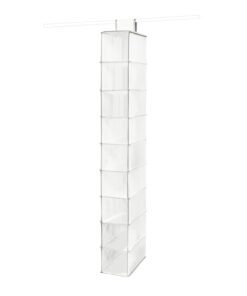 Alternative view of Organizator vertical 9 compartimente pentru dulapuri haine 30x15x128cm-Life