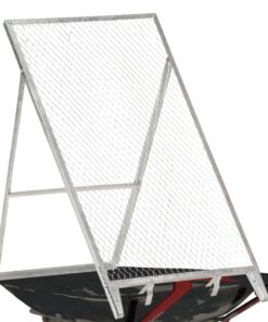 vidaXL Sită de grădină, oțel zincat