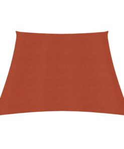 vidaXL Pânză parasolar, cărămiziu, 3/4x2 m, HDPE, 160 g/m²