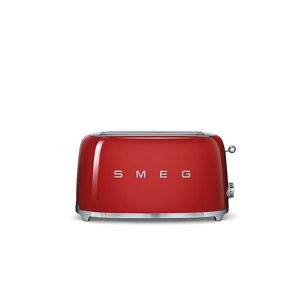 Prajitor de paine Smeg TSF02RDEU, 1500 W, rosu, retro, 4 felii