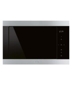Cuptor incorporabil cu microunde Smeg Classic FMI325X, 60 cm, inox
