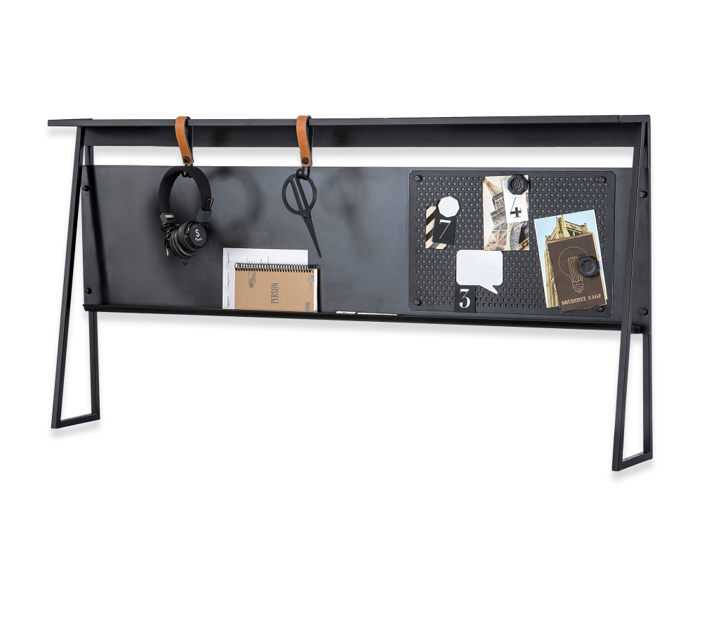DARK METAL Unitate pentru birou mare