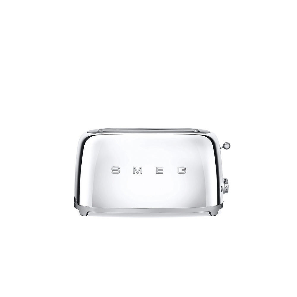 Prajitor de paine Smeg TSF02SSEU, 1500 W, crom, retro, 4 felii