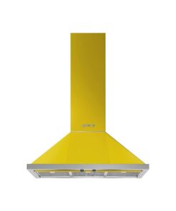 Hota semineu Smeg Portofino KPF9YW, 90 cm, galben