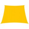 vidaXL Pânză parasolar, galben, 3/4x2 m, HDPE, 160 g/m²