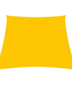 vidaXL Pânză parasolar, galben, 3/4x2 m, HDPE, 160 g/m²