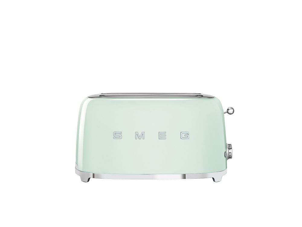Prajitor de paine Smeg TSF02PGEU, 1500 W, verde, retro, 4 felii