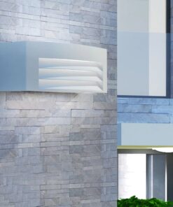 vidaXL Lampă de perete de exterior,gri , aluminiu