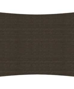 vidaXL Pânză parasolar, maro, 2 x 3, m HDPE, 160 g/m²