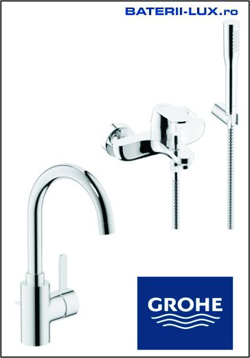 Set baterii baie Grohe Eurosmart Cosmo cu set dus-(32832000,32830001 )