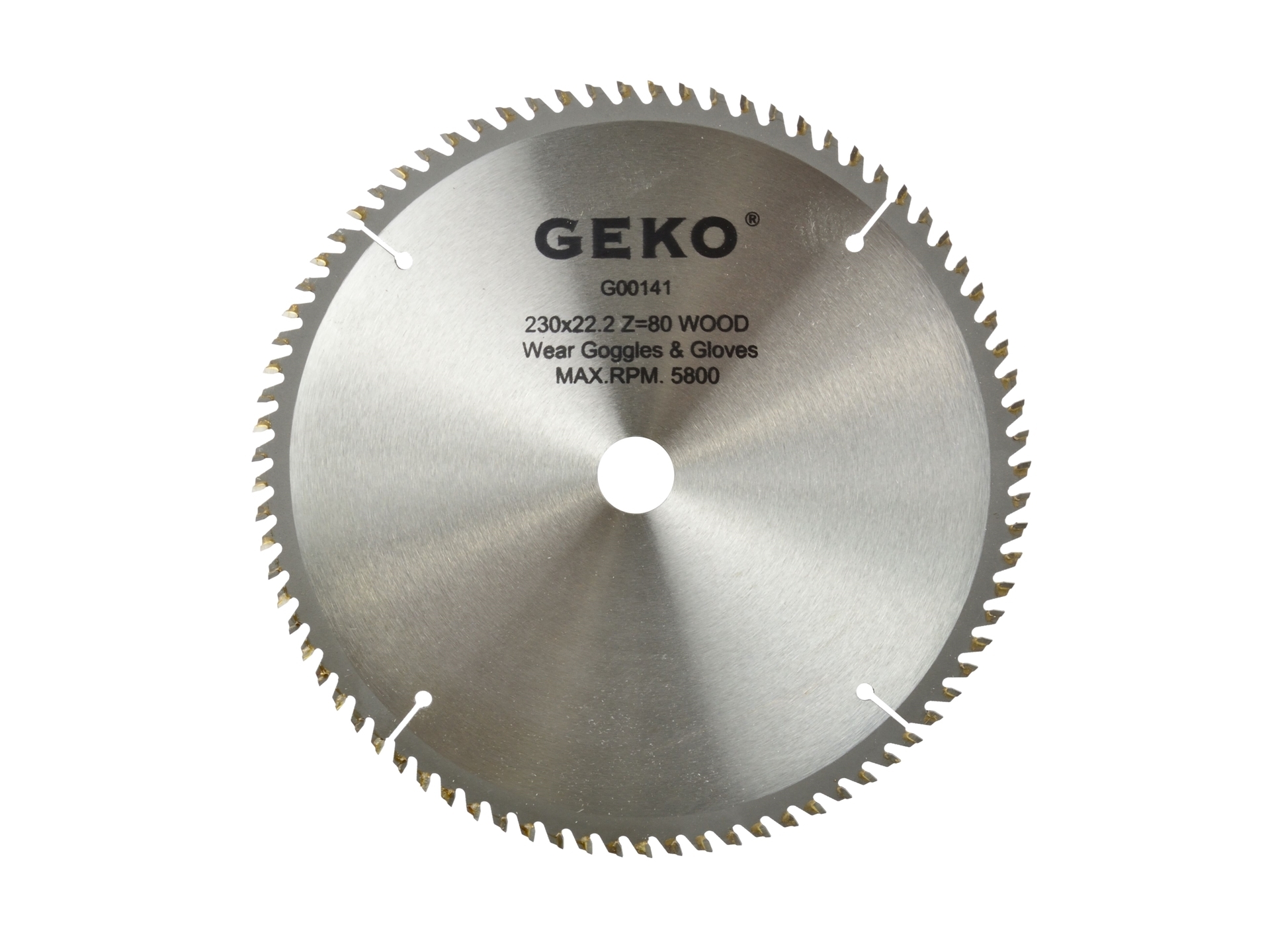Disc pentru lemn 230x22x80T, Geko G00141