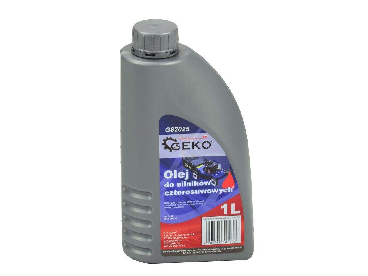 Ulei pentru motoare in 4 timpi, Geko, 1 litru
