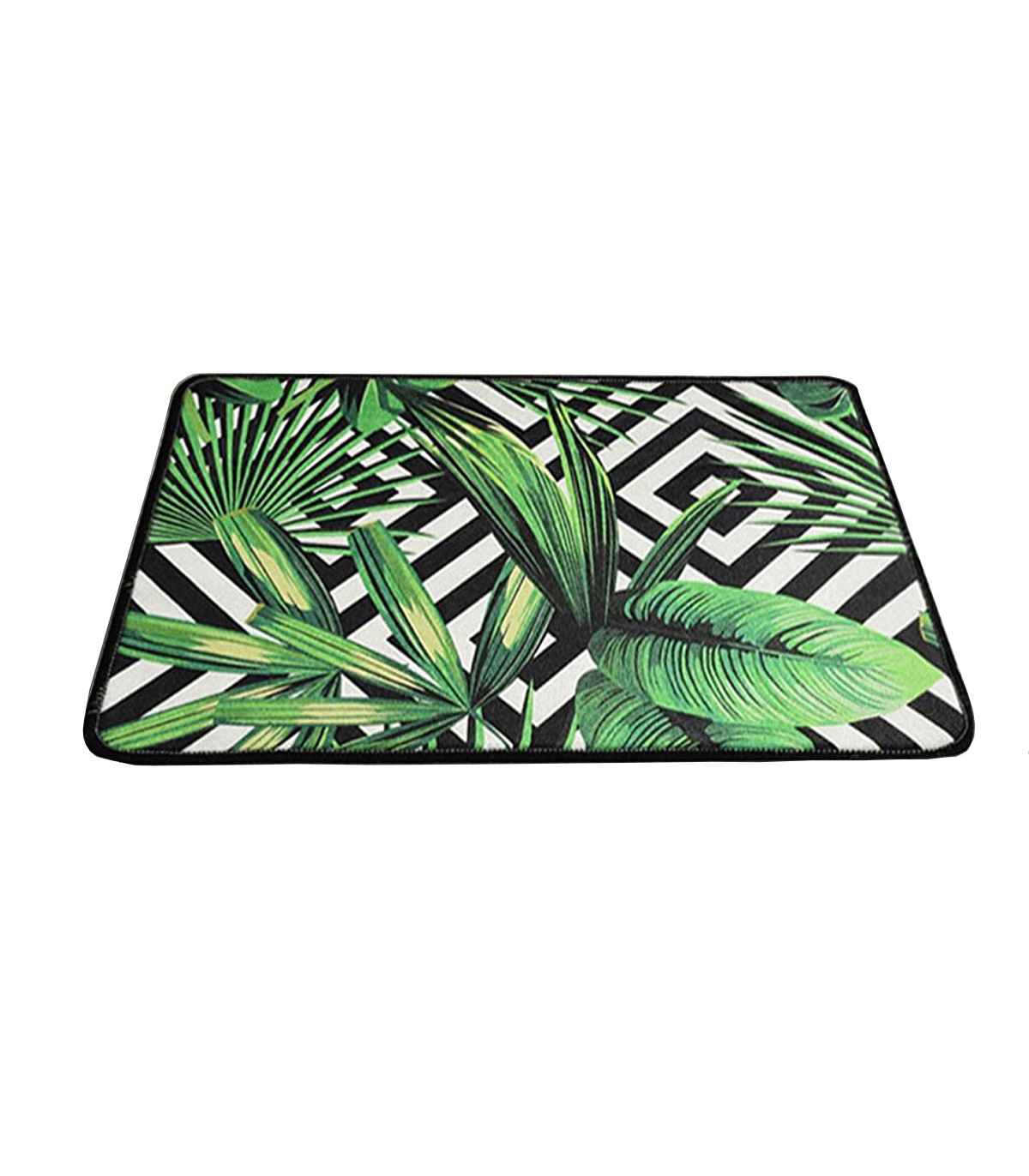 Covoras pentru baie Tropic, Verde, 40X60 cm