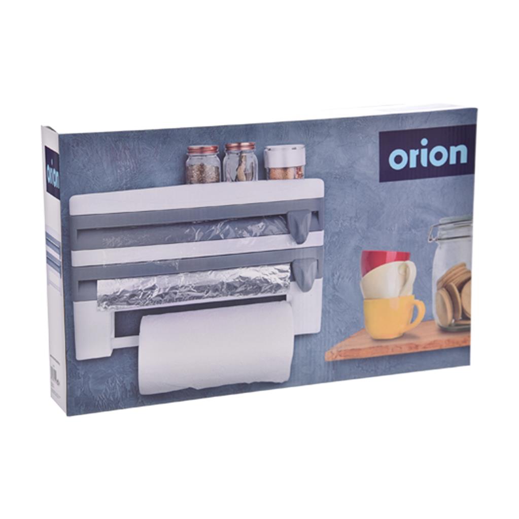 Dispenser triplu de bucatarie pentru rola de hartie, folie de aluminiu si folie alimentara - imagine 6