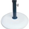 Suport, baza rotunda umbrela soare 12 kg, culoare alba