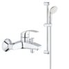 Pachet baterie cada/dus Grohe + set dus cu bara Grohe New Mono (33300002,27853001)