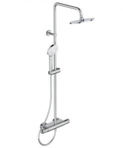 Sistem dus Ideal Standard Ceratherm T50 cu etajera depozitare