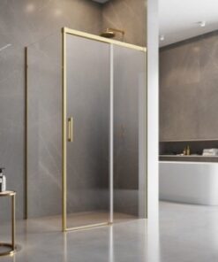 Cabina dus Radaway Idea Gold KDJ 100x75xH200 cm, usa dreapta