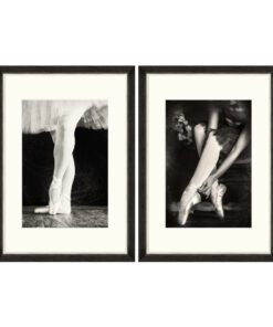 Tablou 2 piese Framed Art Ballerinas