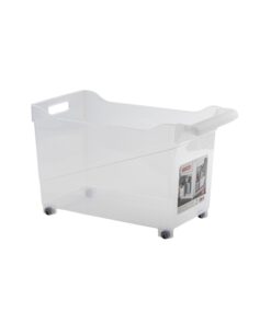 Alternative view of Cutie depozitare cu role 24 x 45 x 27,5 cm - Transparent