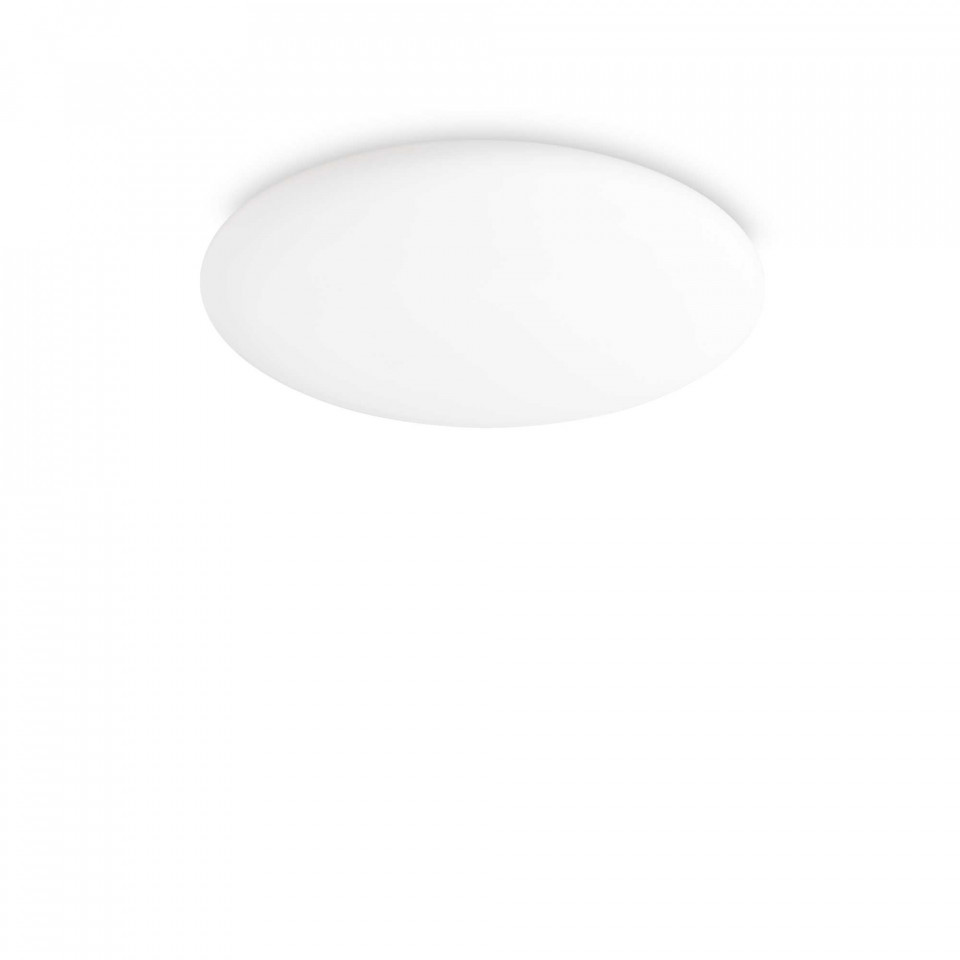 Plafoniera LED LEVEL PL D60, metal, sticla, alb, 24W, 2100 lm, lumina calda (3000K), 261188, Ideal Lux