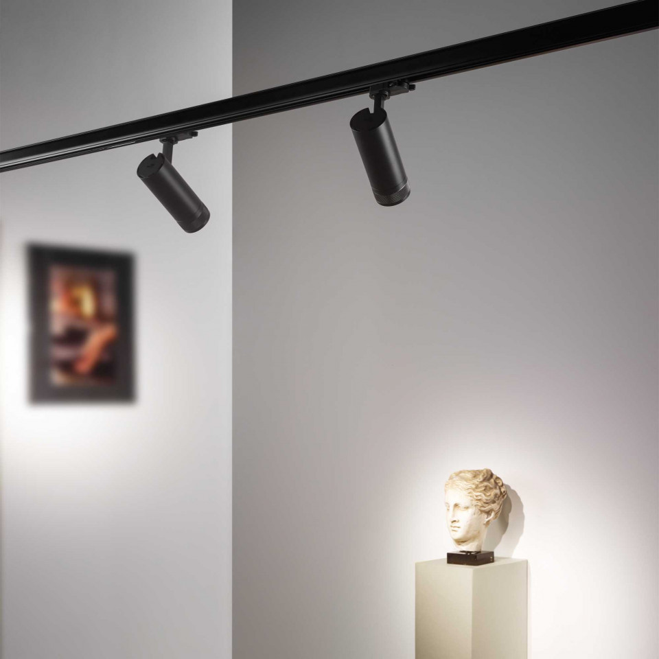 Spot EOS, metal, negru, 15W, 1650 lm, lumina calda (3000K), 276182, Ideal Lux - imagine 3